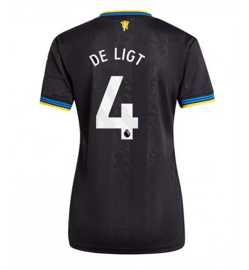 Manchester United Matthijs de Ligt #4 Alternativní Dres pro Dámské 2025-26 Krátký Rukáv Manchester United Matthijs de Ligt #4 Alternativní Dres pro Dámské 2025-26 Krátký Rukáv